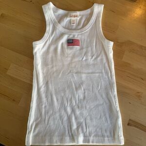 🔆 Bundle items 6 for $30 Cat & Jack Tank Top with American Flag Patch